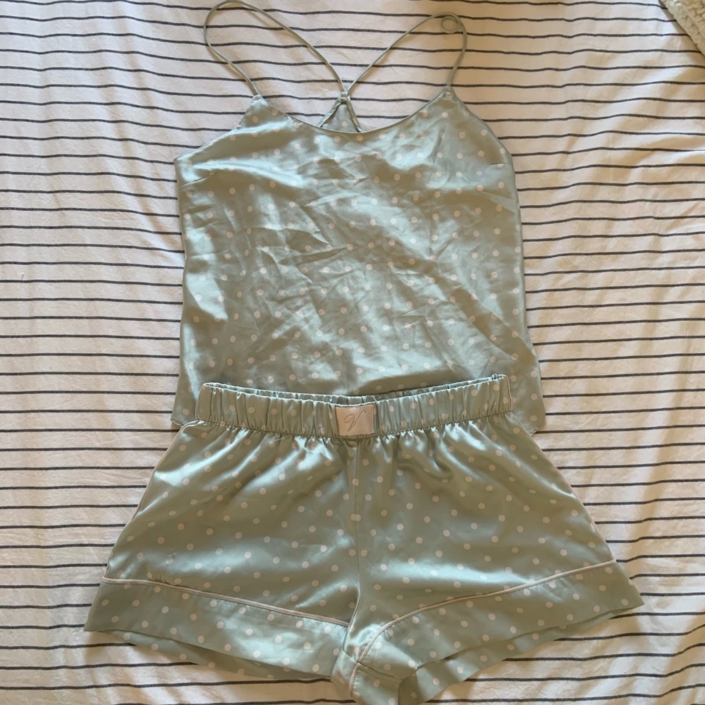 Victoria’s Secret satin pj set
